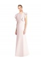 Best Ruffle Cap Sleeves Open Back Trumpet Bridesmaid Dress / Prom Dress UK