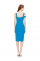 Best Sleeveless Formal Crepe Cocktail Dress / Homecoming Dress with Keyhole Off The Shoulder Detailing UK
