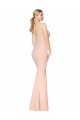 Best Sweetheart Shirred Neck Long Floor Length Formal Crepe Bridesmaid Dress / Prom Dress UK