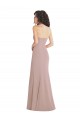 Best Strapless Princess Line Formal Crepe Mermaid Bridesmaid Dress / Prom Dress UK