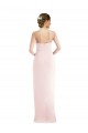 Best Halter Draped Tulip Skirt Maxi Bridesmaid Dress / Prom Dress UK
