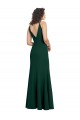 Best Form Fitting Stretch Formal Crepe A-Line Bridesmaid Dress / Prom Dress UK