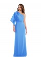 Best One Shoulder Bell Sleeves Trumpet Bridesmaid Dress / Prom Dress UK