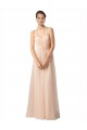Best Sweetheart A-Line Tulle Bridesmaid Dress with Shirred Bodice UK