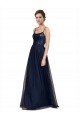 Best Spaghetti Strap Tulle Bridesmaids Dress with Ballerina Neckline UK