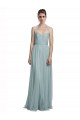 Best Halter Ruched Sweetheart Neckline Tulle Bridesmaid Dress UK