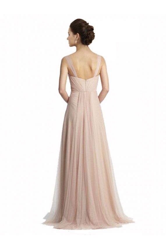 Best Sweetheart A-Line Tulle Draped Bridesmaid Dress UK