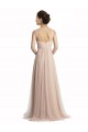 Best Sweetheart A-Line Tulle Draped Bridesmaid Dress UK