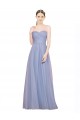 Best Strapless Sweetheart A-Line Tulle Bridesmaid Dress with Low Back UK