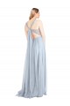 Best Sweetheart Spaghetti Straps Long Tulle Bridesmaid Dress with Criss Cross Back UK