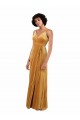 Best Romantic Velvet Floor Length Formal Bridesmaid Dress / Prom Dress with Wrap Detail UK
